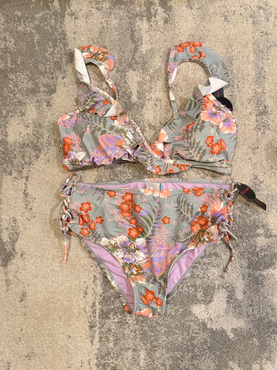No Boundaries Other - No Boundaries Floral 2 Piece Bikini